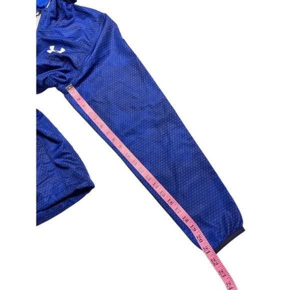 NWOT.Under Armaur Heat Gear.Athletic  hood  Blue   Color Size S-M - Picture 9 of 12